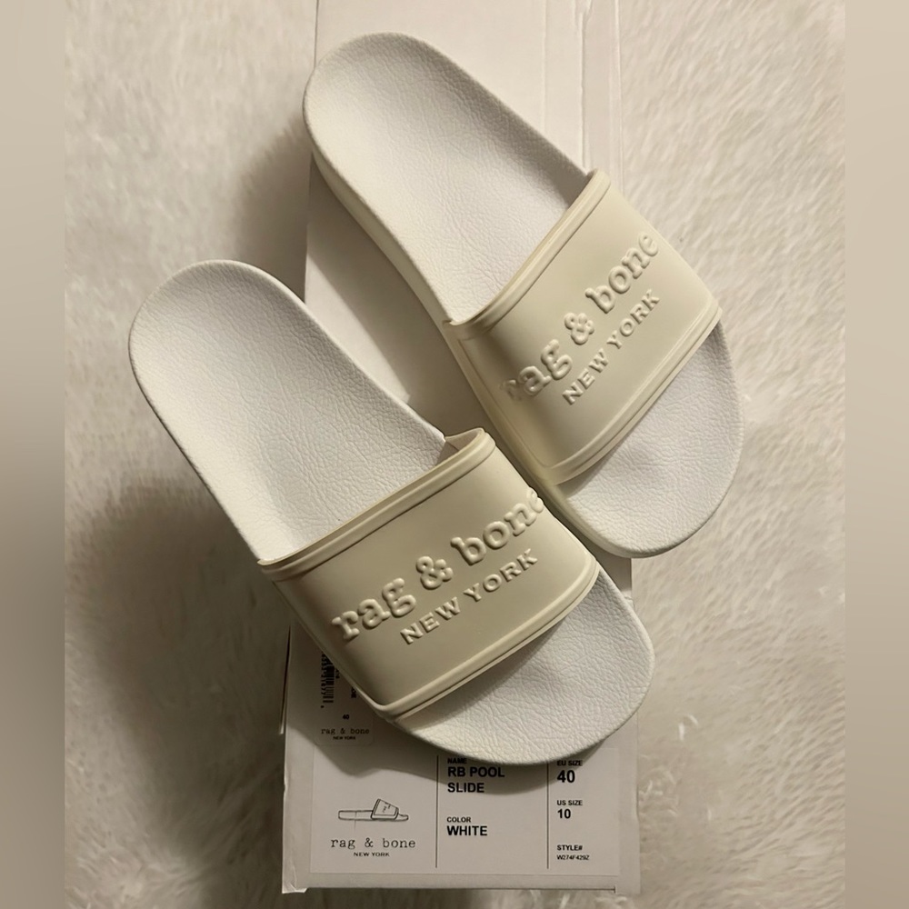 NEW! Rag & Bone Pool Side Slides - Picture 9 of 13